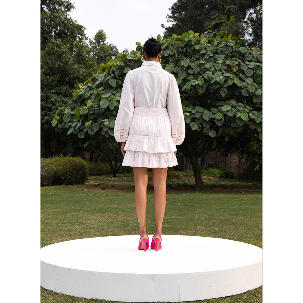 MALIE Rosewater Pink AMARA Skirt