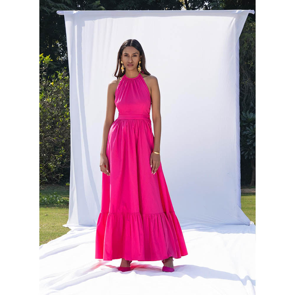 MALIE Fuchsia Pink SALLIE Dress