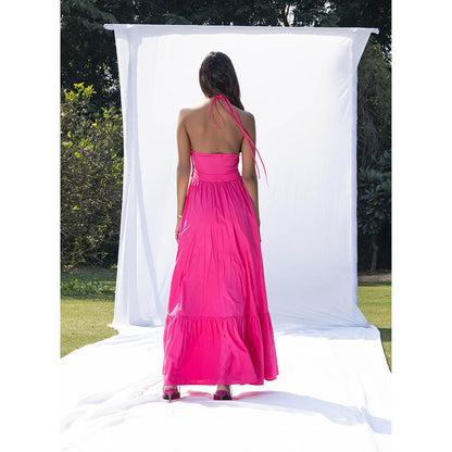 MALIE Fuchsia Pink SALLIE Dress