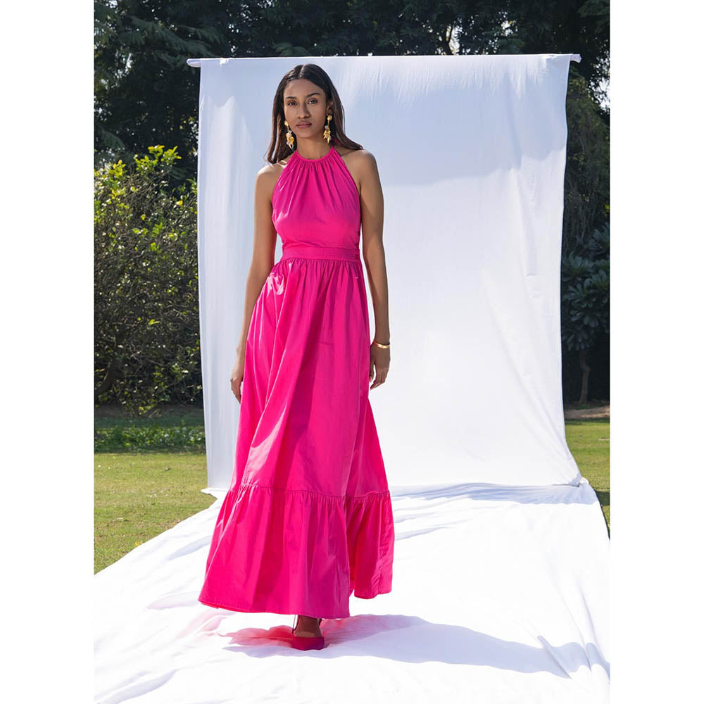 MALIE Fuchsia Pink SALLIE Dress