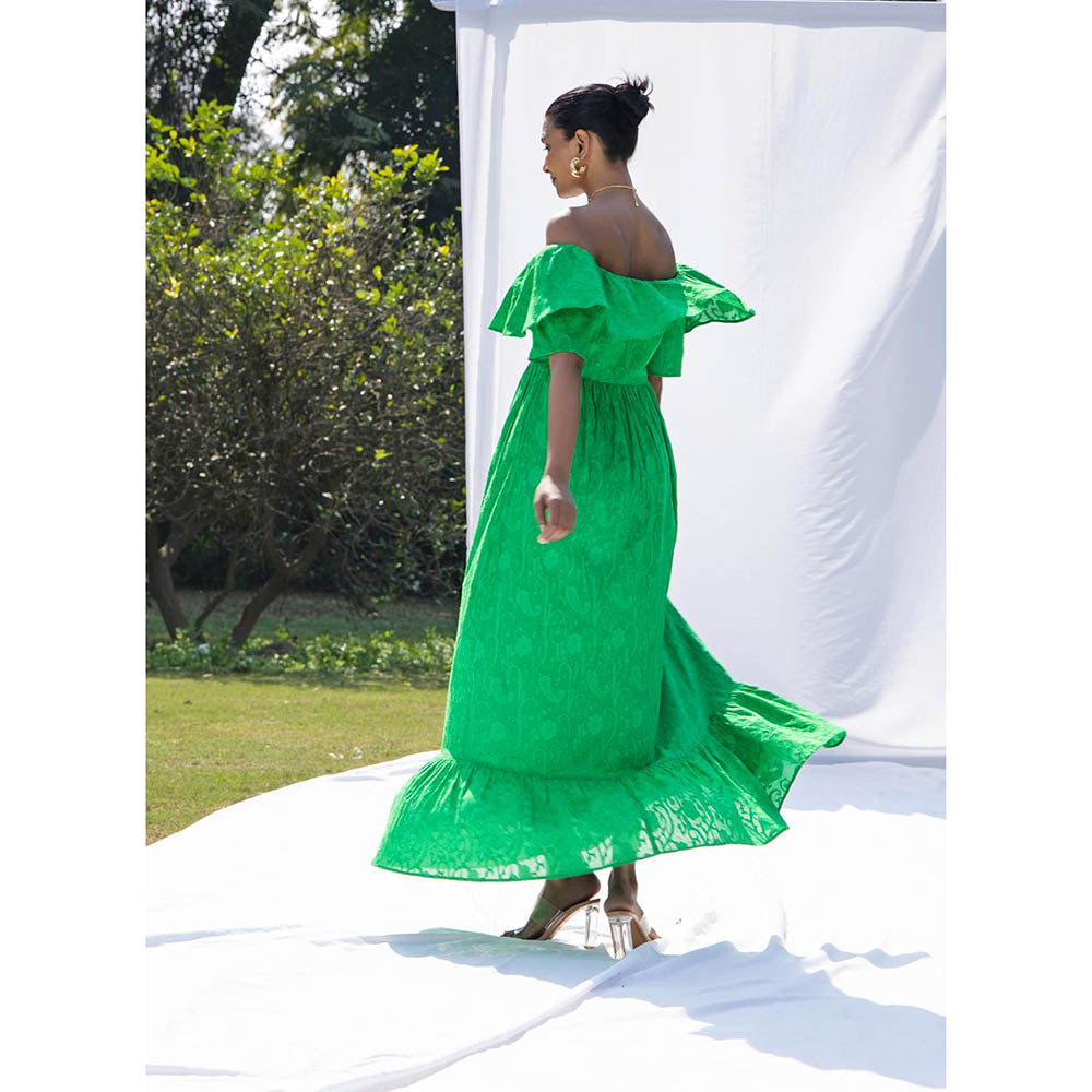MALIE Spring Green GISELLE Dress