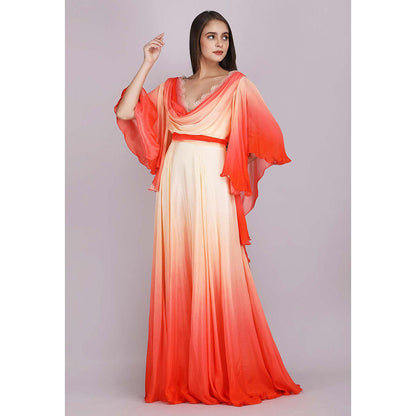 MANDIRA WIRK Sunset Glow Ombre Maxi