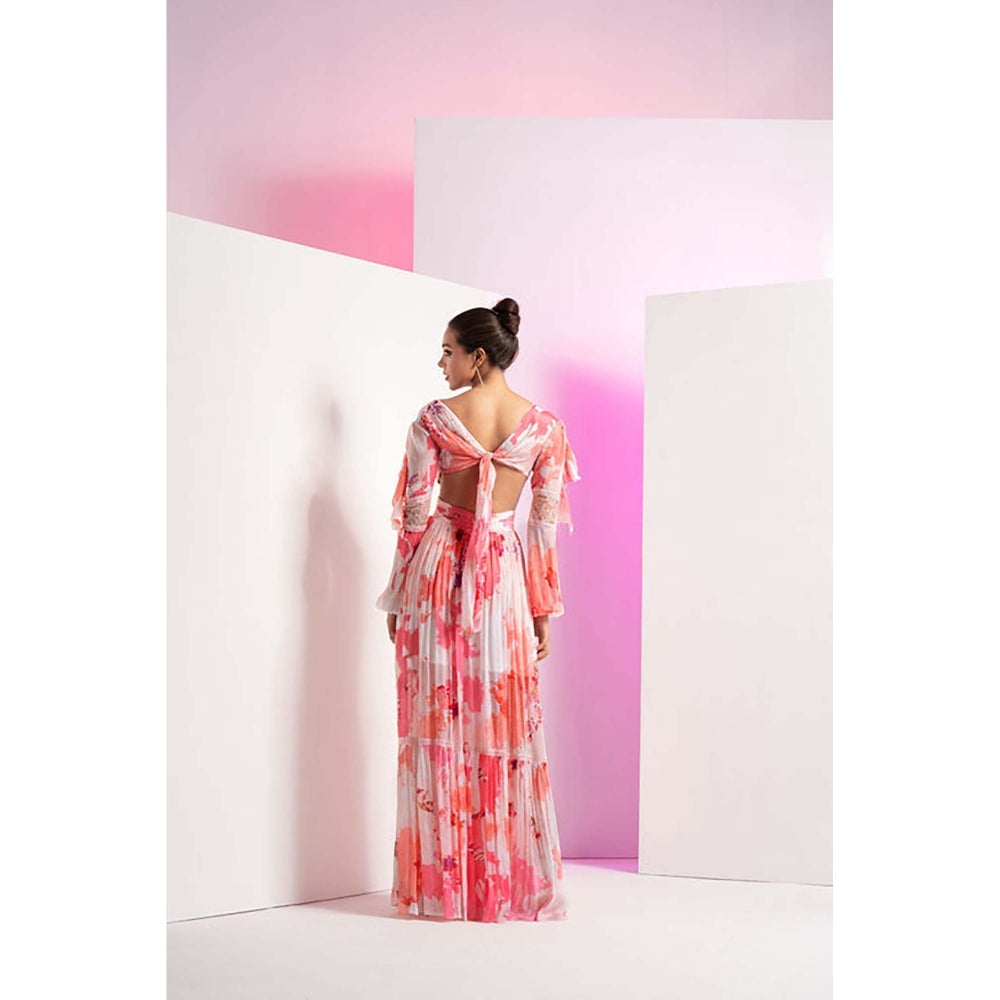 MANDIRA WIRK Blooming Buds Maxi Dress