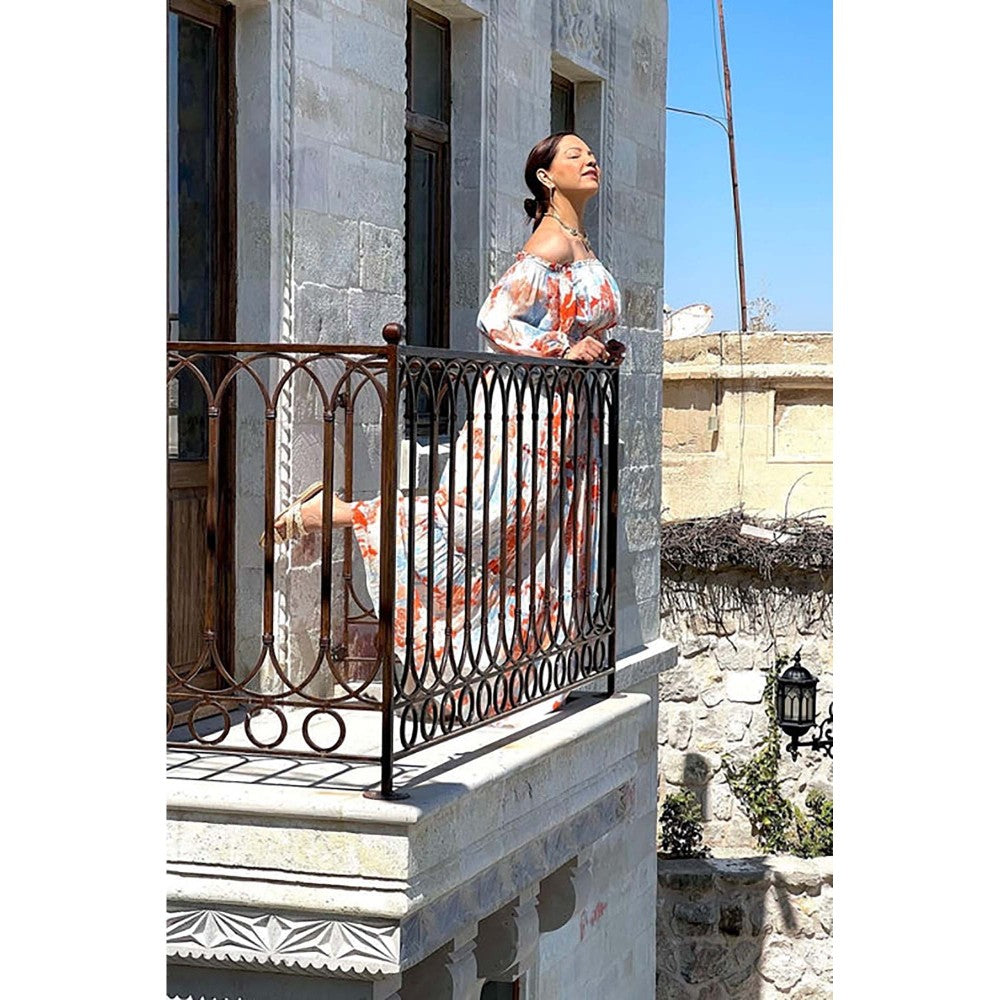 MANDIRA WIRK Deanne Panday Multi-Color Maxi Dress