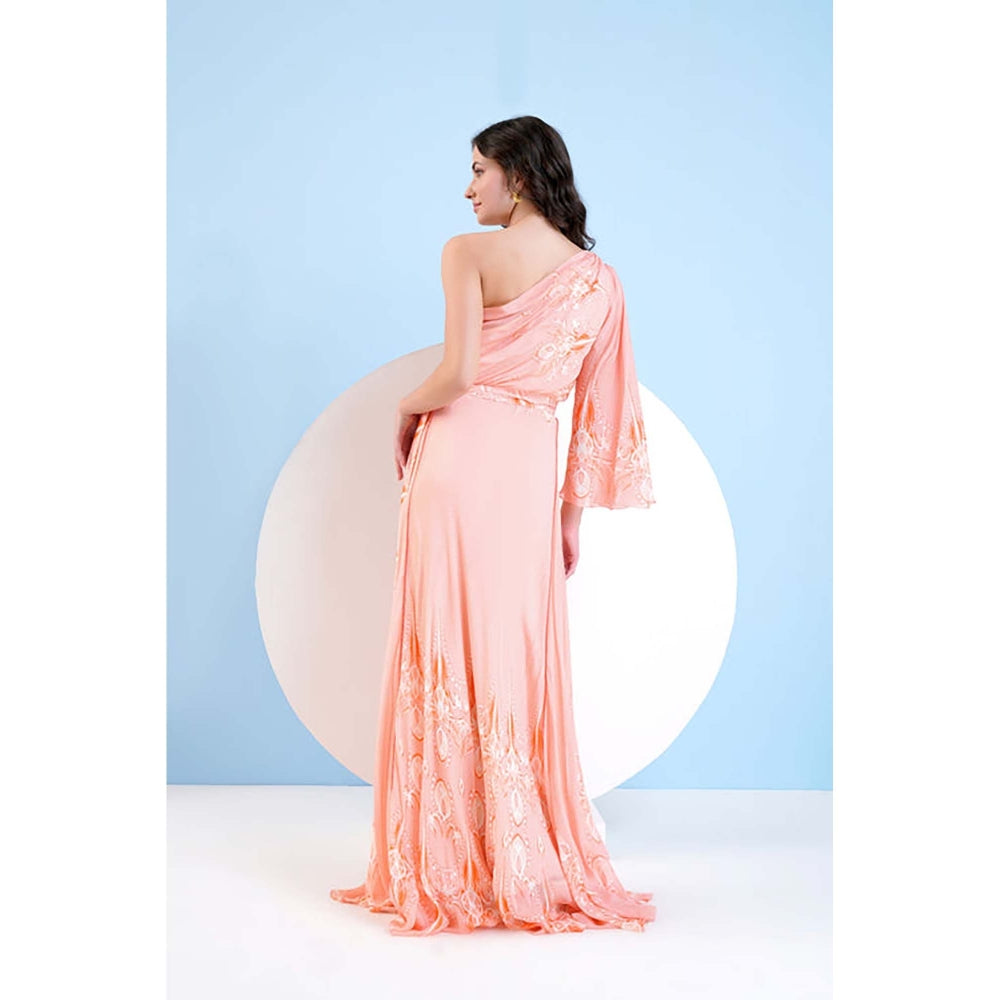MANDIRA WIRK Ice Fly Panelled Maxi Dress