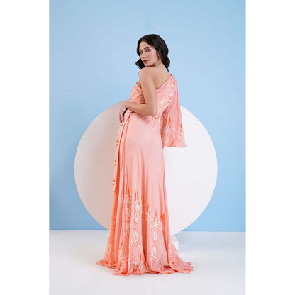 MANDIRA WIRK Ice Fly Panelled Maxi Dress