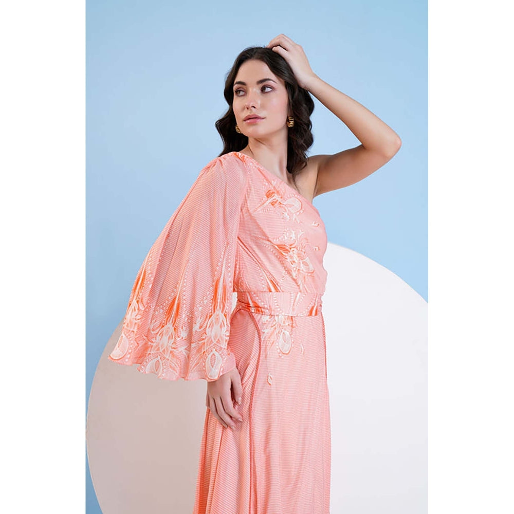 MANDIRA WIRK Ice Fly Panelled Maxi Dress