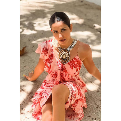 MANDIRA WIRK Sonnalli Seygal Mini Dress