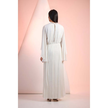 MANDIRA WIRK White Romance Dress