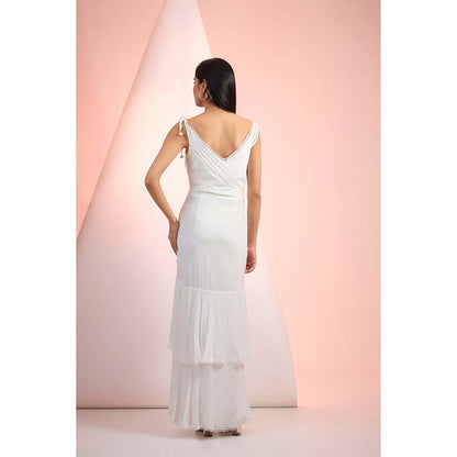 MANDIRA WIRK White Strappy Dress