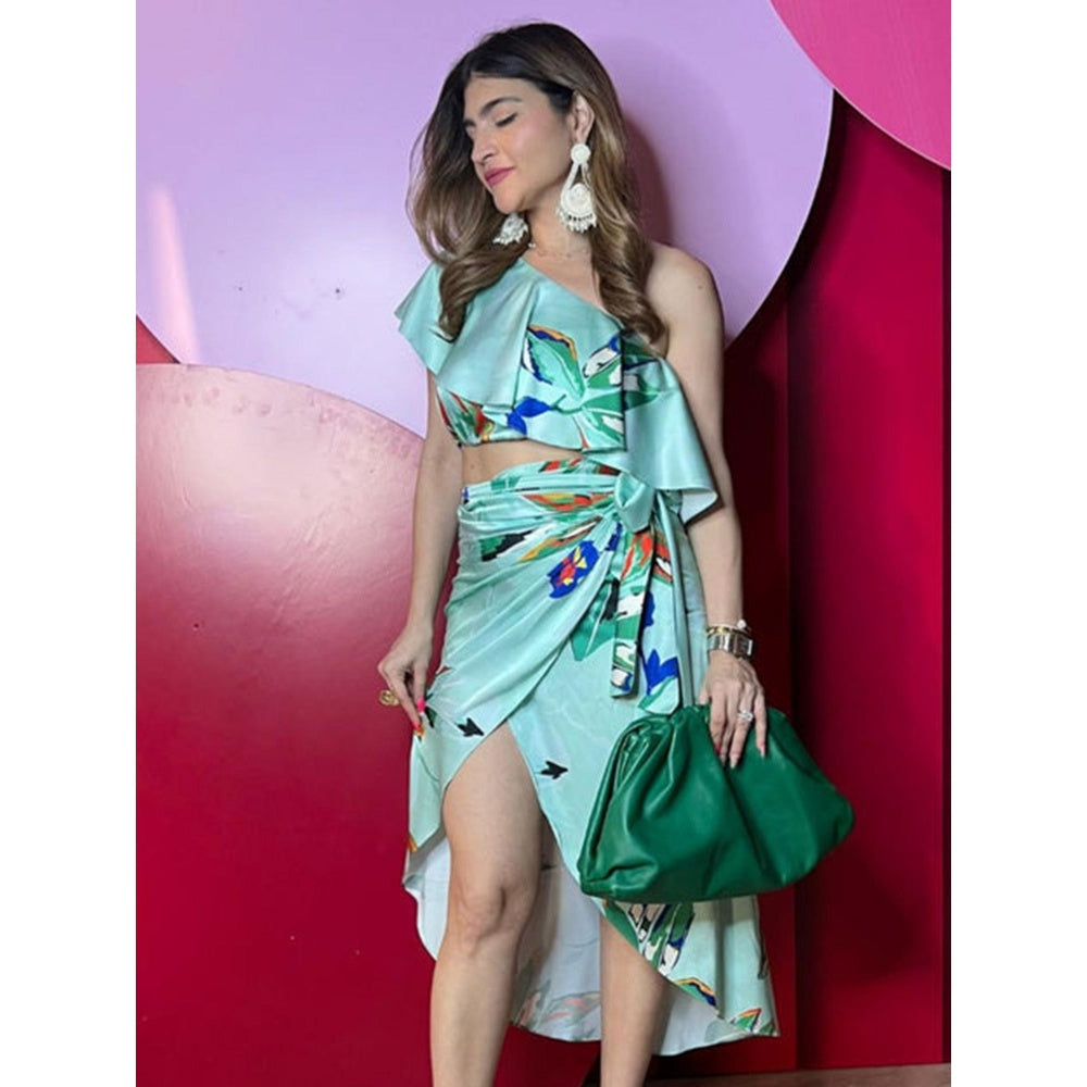 MANDIRA WIRK Khushnaz Ashdin Turner Top with Skirt