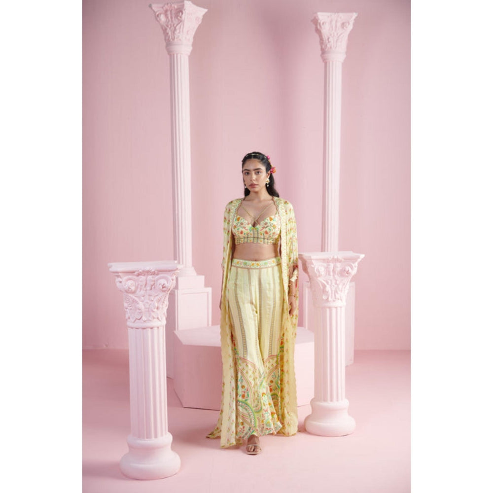 MANDIRA WIRK Lemon Delight Printed Co-Ord Set