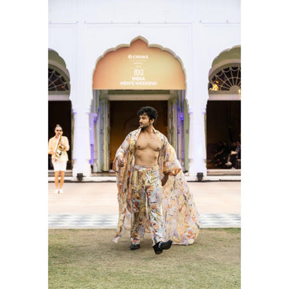 MANDIRA WIRK Flared Jacket With Pant