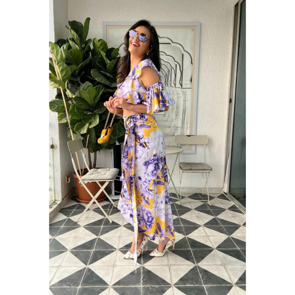 MANDIRA WIRK Roshni Chopra Top With Skirt