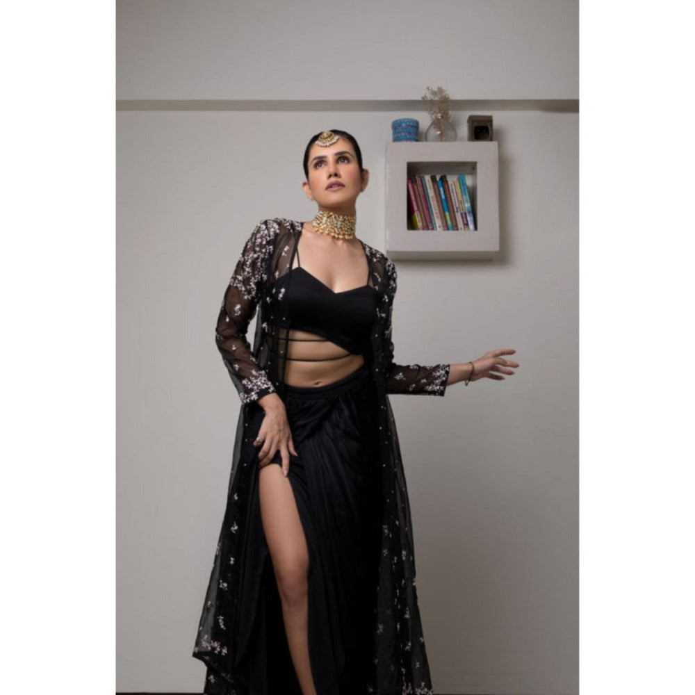 MANDIRA WIRK Sonnalli Seygall Top With Skirt