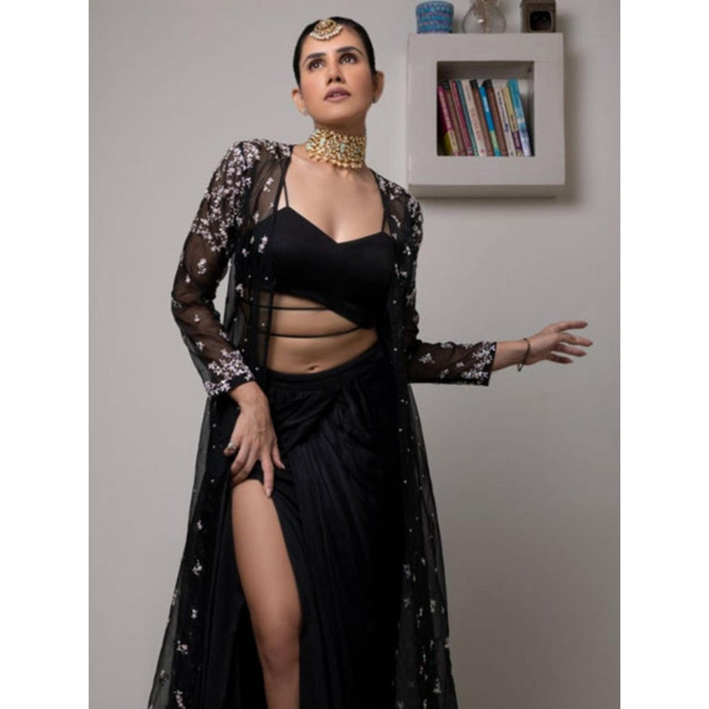 MANDIRA WIRK Sonnalli Seygall Top With Skirt