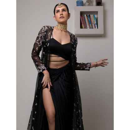 MANDIRA WIRK Sonnalli Seygall Top With Skirt