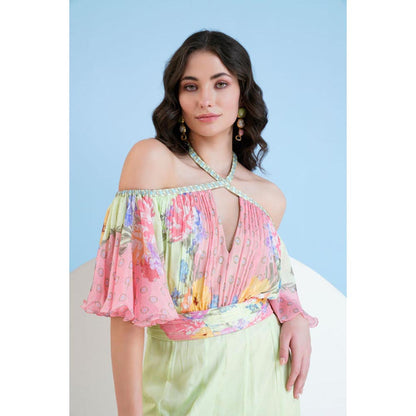 MANDIRA WIRK Meridian Flared Jumpsuit