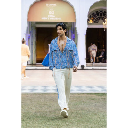 MANDIRA WIRK Resort White Trousers