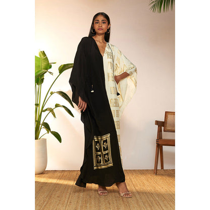 Masaba Multicoloured Foil Kaftan