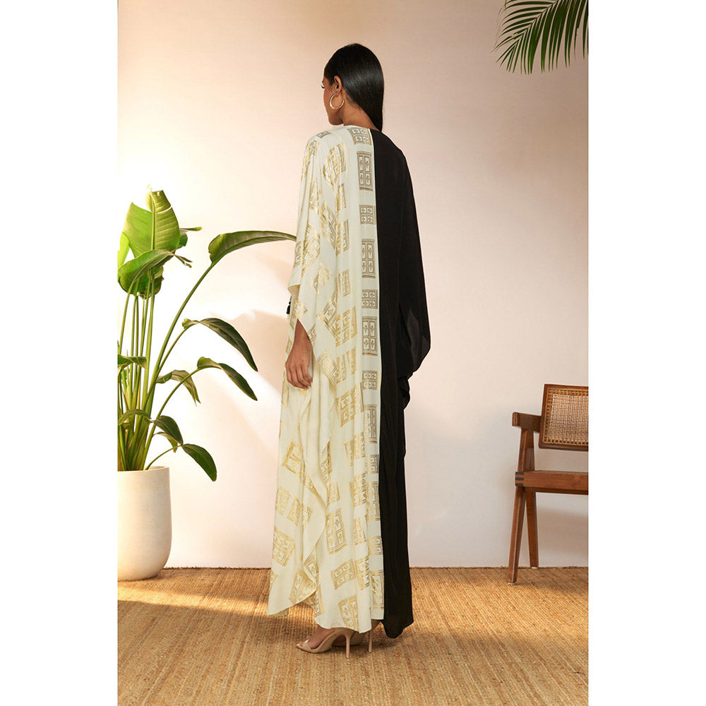 Masaba Multicoloured Foil Kaftan