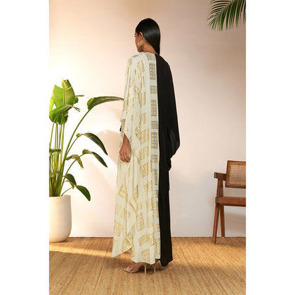 Masaba Multicoloured Foil Kaftan