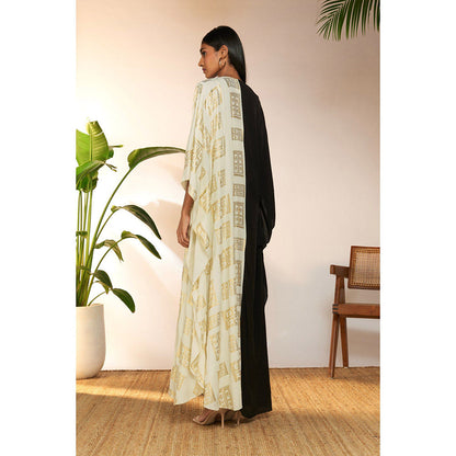 Masaba Multicoloured Foil Kaftan