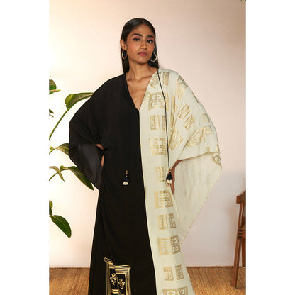 Masaba Multicoloured Foil Kaftan