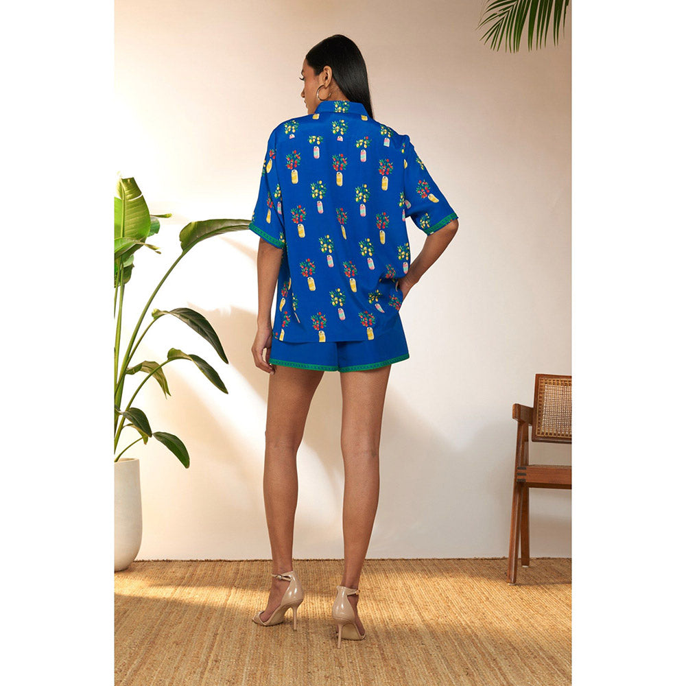 Masaba Blue Fizz Fantasy Co-Ord (Set of 2)