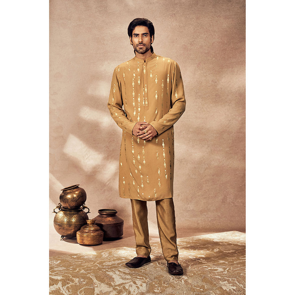 Masaba Gold Tribal Pillar Kurta