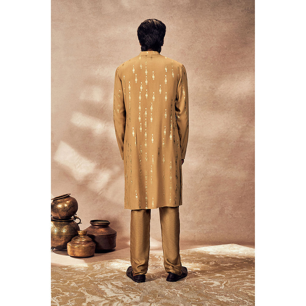 Masaba Gold Tribal Pillar Kurta