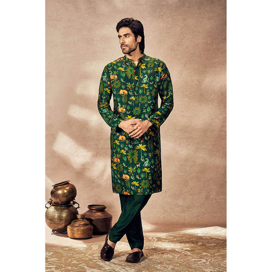 Masaba Green Tropical Rhapsody Kurta