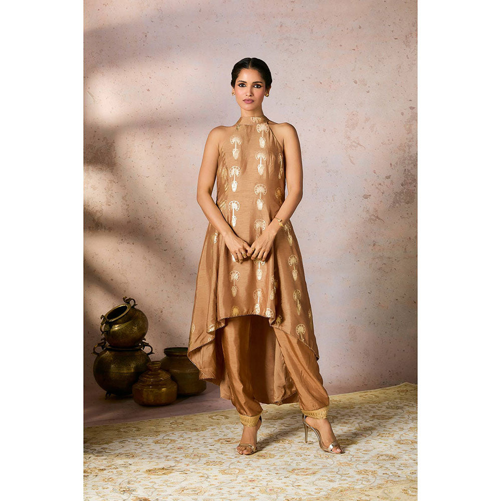 Masaba Beige Traveller's Palm Kurta with Pant (Set of 2)