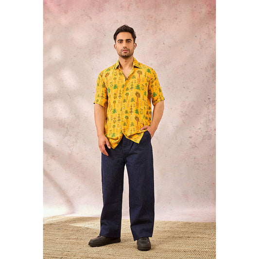 Masaba Yellow Nomadic Tribe Shirt