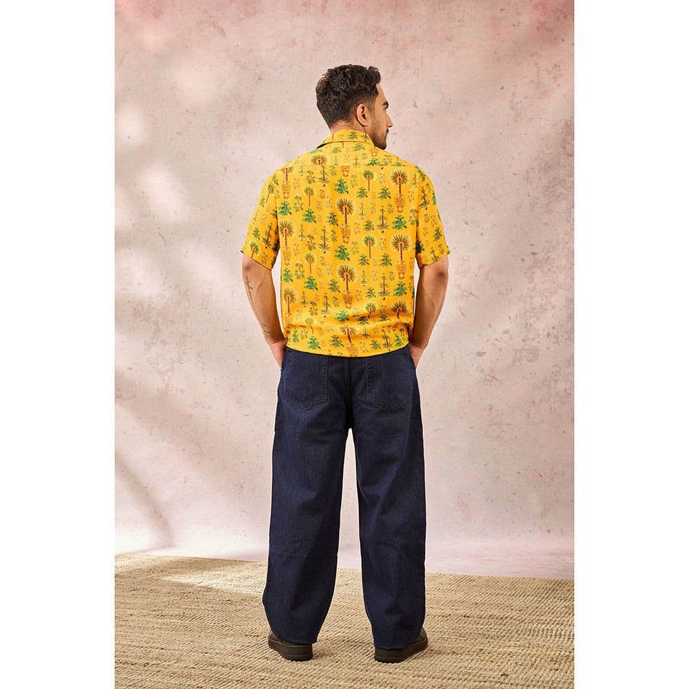 Masaba Yellow Nomadic Tribe Shirt