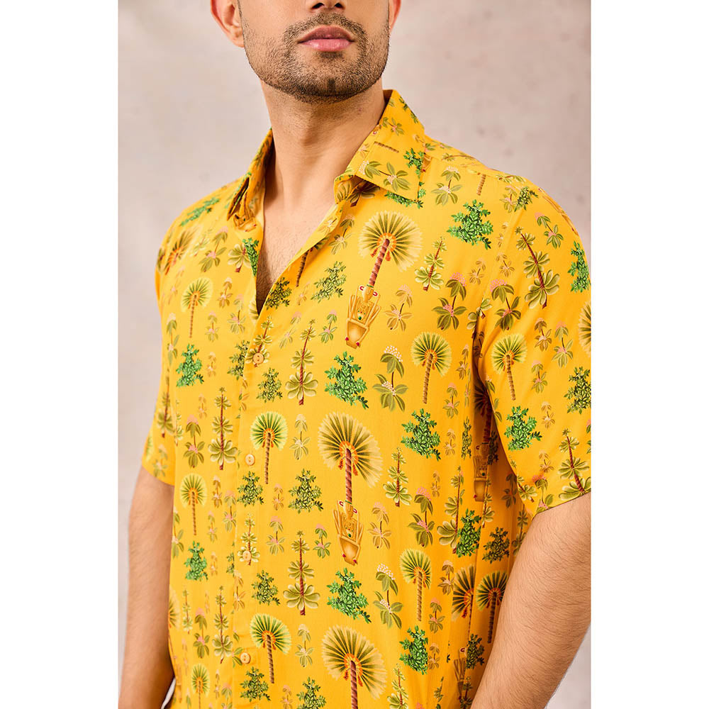 Masaba Yellow Nomadic Tribe Shirt