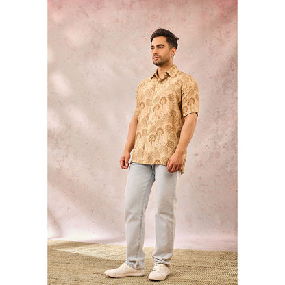 Masaba Beige Midnight Maze Shirt