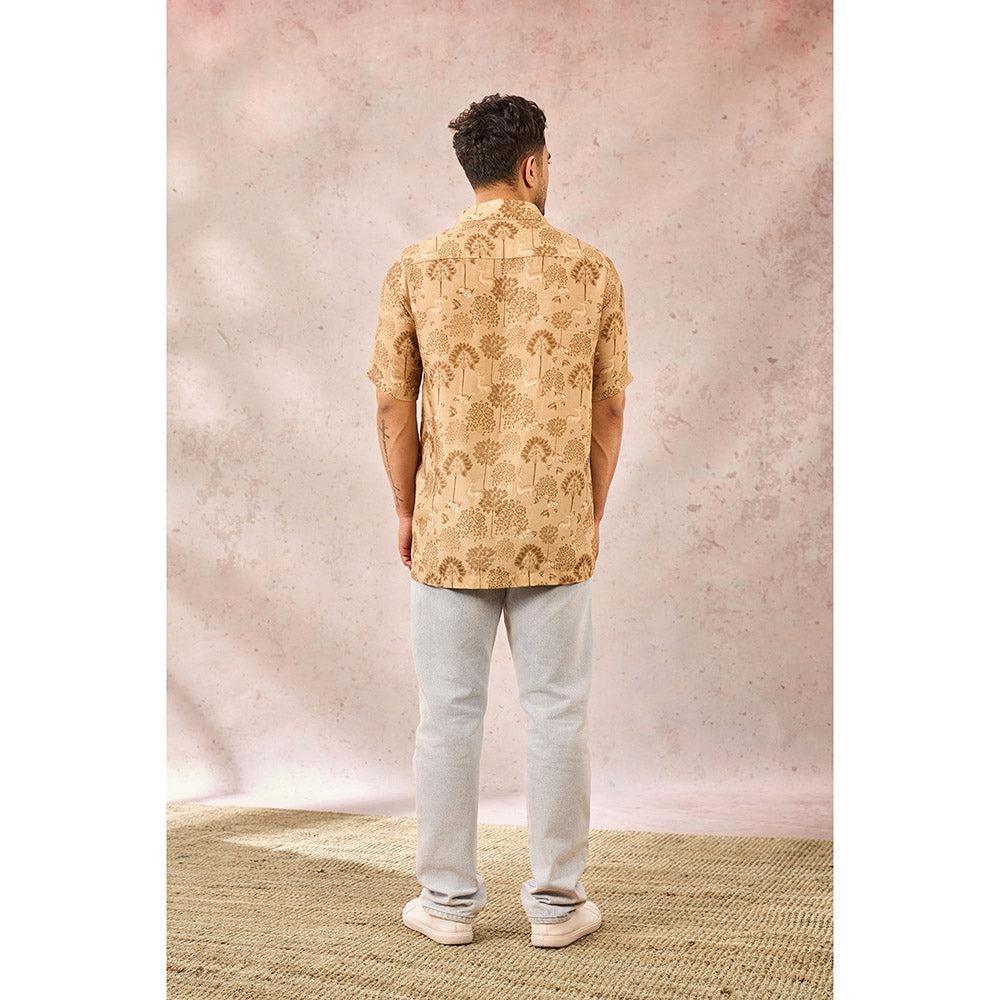 Masaba Beige Midnight Maze Shirt