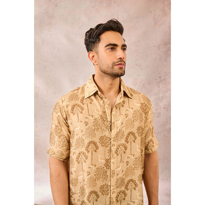 Masaba Beige Midnight Maze Shirt