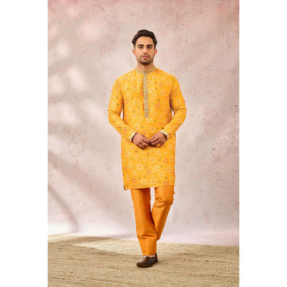 Masaba Yellow The Son Patissa Kurta