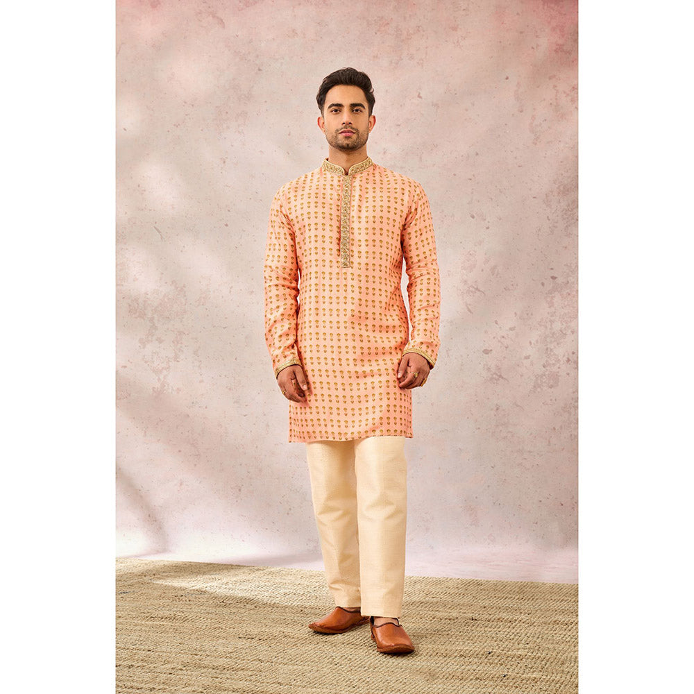 Masaba Peach The Agra Petha Kurta