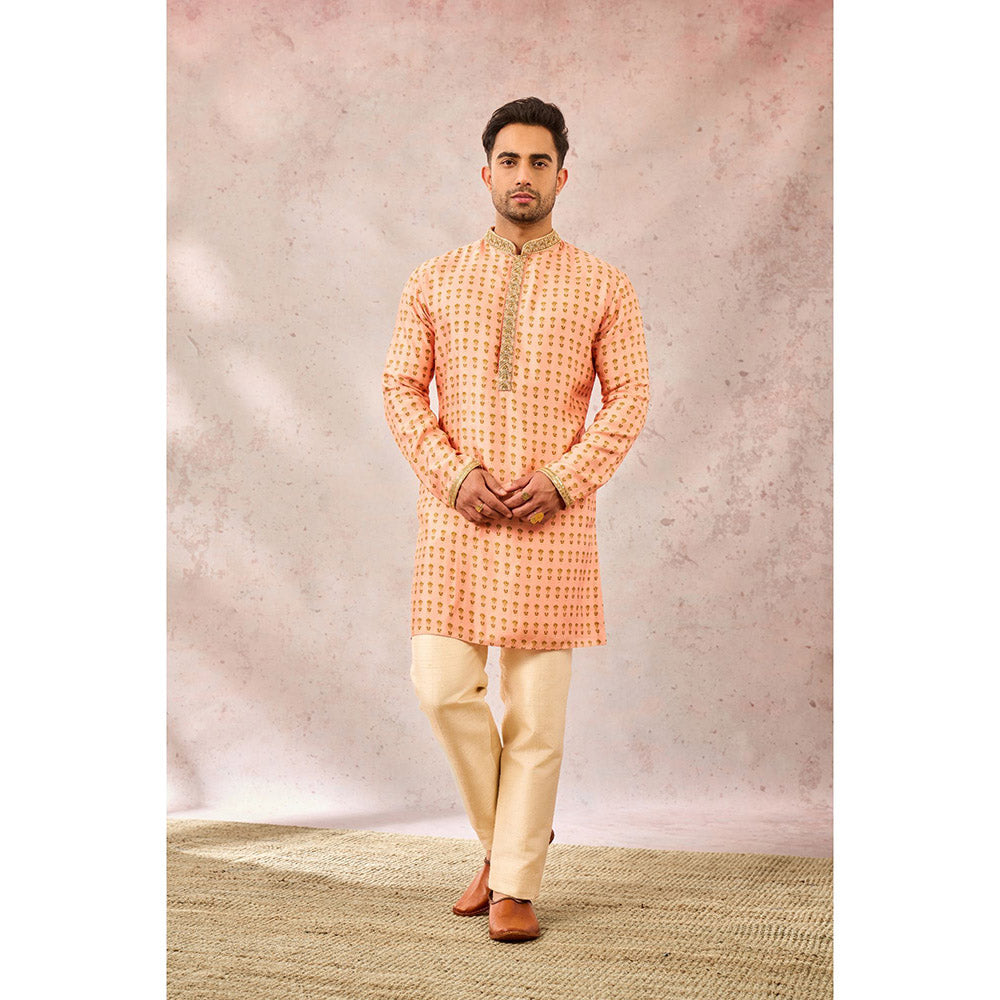 Masaba Peach The Agra Petha Kurta