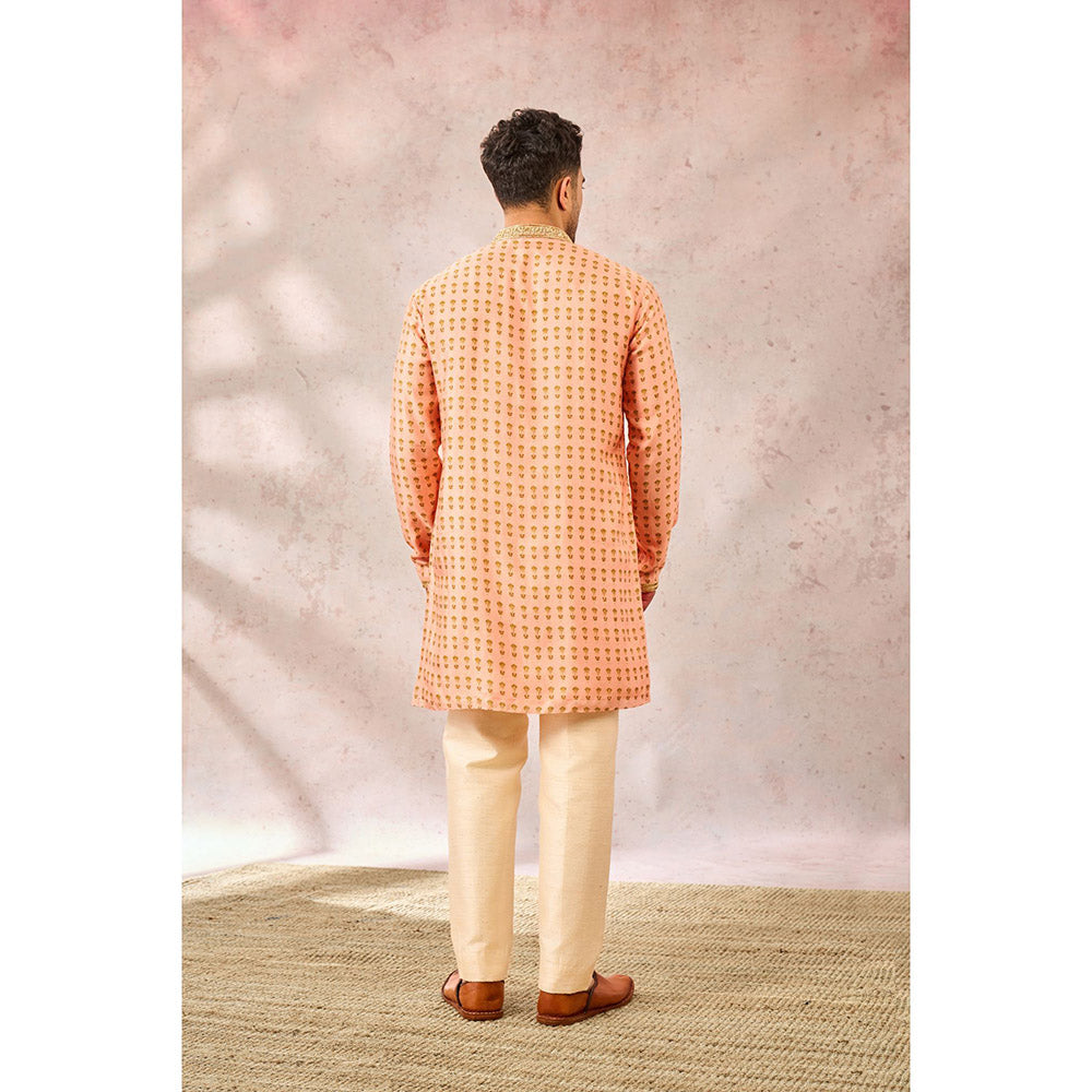 Masaba Peach The Agra Petha Kurta