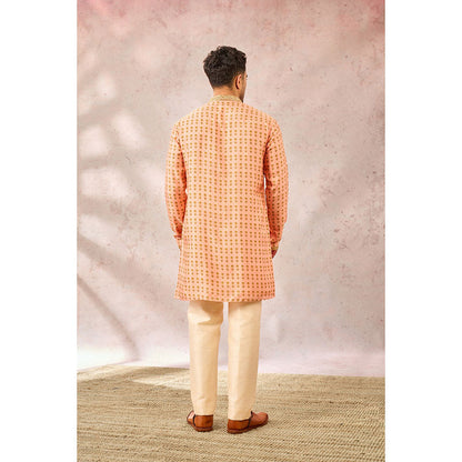 Masaba Peach The Agra Petha Kurta