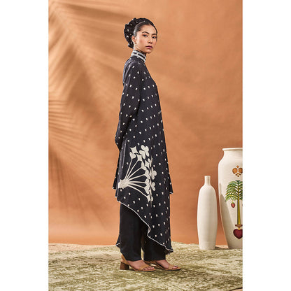 Masaba Black Kurta with Pant (Set of 2)
