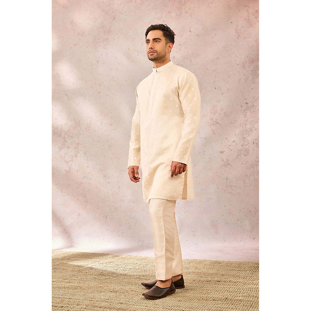 Masaba Beige Spade Blossom Kurta