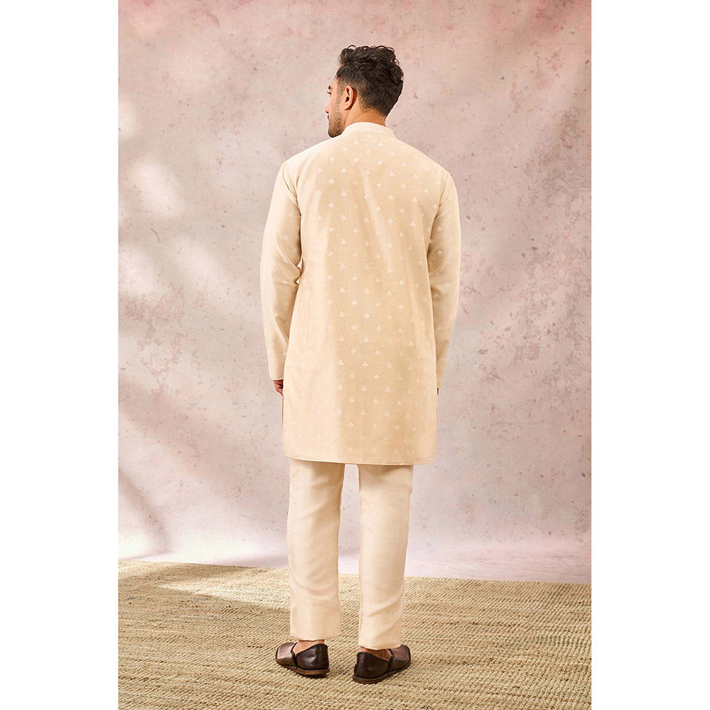 Masaba Beige Spade Blossom Kurta