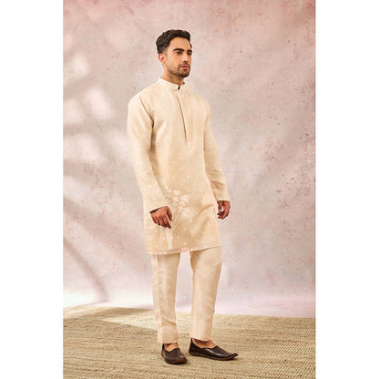 Masaba Beige Spade Blossom Kurta with Pant (Set of 2)
