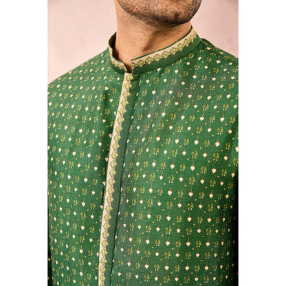 Masaba Green Tree Of Hearts Kurta