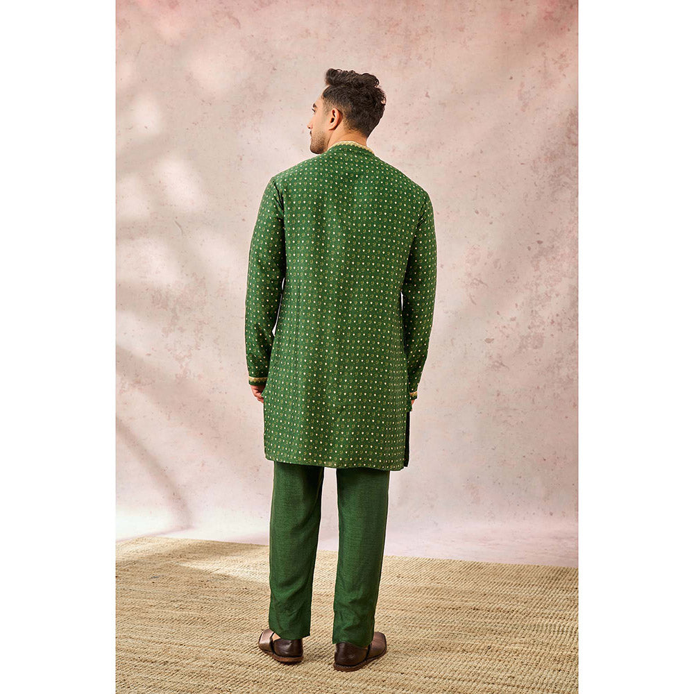 Masaba Green Tree Of Hearts Kurta with Pant (Set of 2)